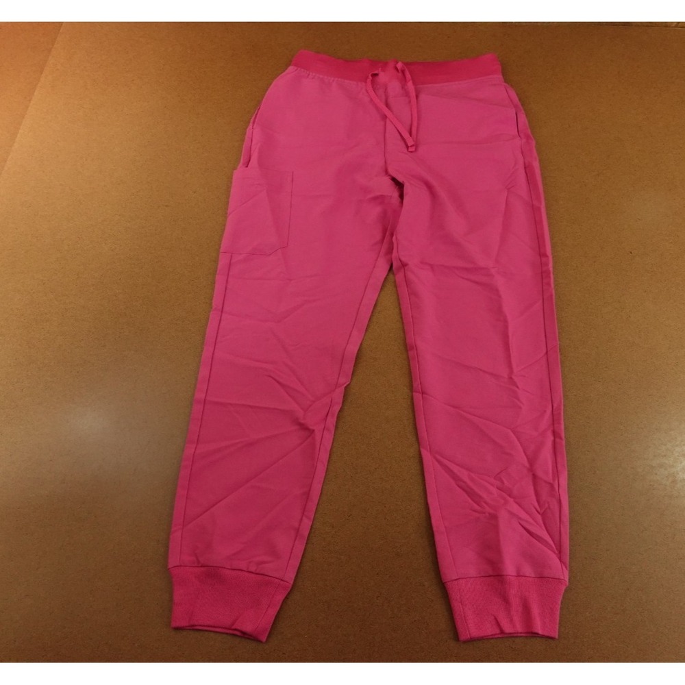 Mandala Womens Size Small Bloom Pink High Waisted Jogger Scrub Pants NWT